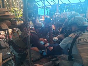Polisi: Markas KKB yang Digerebek Ada di Belakang Kantor Bupati Yahukimo Polisi: Markas KKB yang Digerebek Ada di Belakang Kantor Bupati Yahukimo