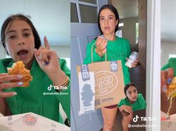 Ingin Pastikan Makanannya Diterima Pemesan, Pengantar Makanan Lakukan Ini