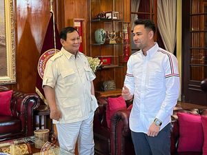 8 Momen Pertemuan Raffi Ahmad dengan Prabowo