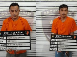Ini Tampang 2 Maling Pagar di Medan yang Viral Dikawal Polisi