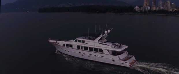 Scene kapal di film The Ninth Passenger/foto:Youtube Scene kapal di film The Ninth Passenger.