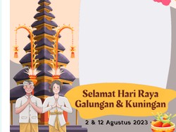 45 Link Download Gambar Twibbon Hari Raya Galungan dan Kuningan 2023