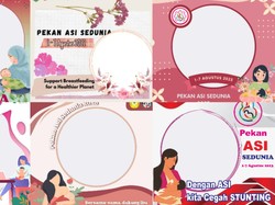 25 Twibbon Pekan ASI Sedunia 2023, Cara Pasang Foto dan Downloadnya