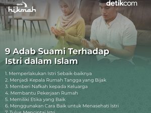 Infografis: 9 Adab Suami Terhadap Istri dalam Islam