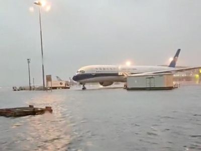 Giliran Bandara di Beijing yang Tergenang Imbas Topan Doksuri