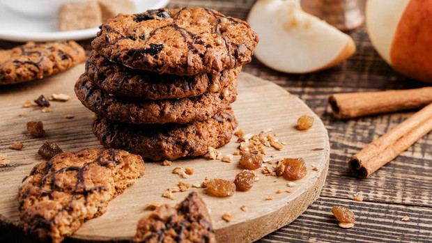 Cookie oatmeal/Foto: Freepik/@freepik Cookie oatmeal