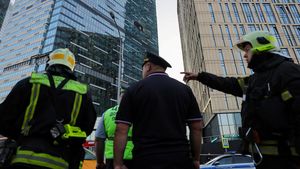 Drone Ukraina Kembali Hantam Gedung Perkantoran di Moskow