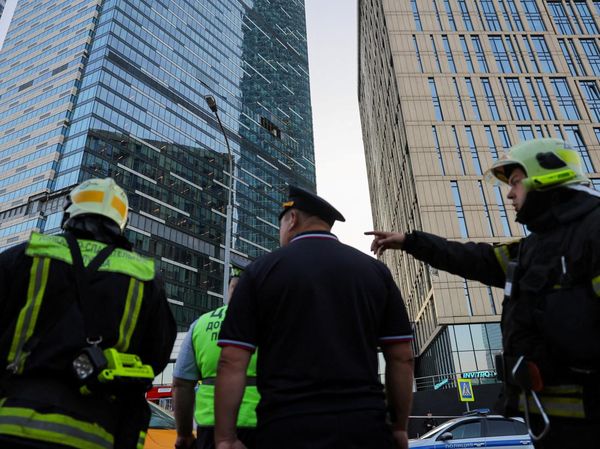 Drone Ukraina Kembali Hantam Gedung Perkantoran di Moskow