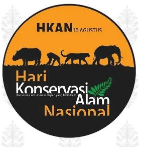 Logo Hari Konservasi Alam Nasional.