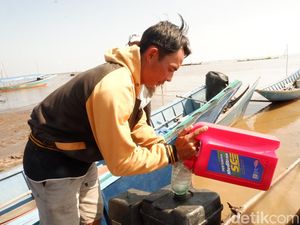 Nelayan di Kaltim Keluhkan Pertalite Langka-Harga Tembus Rp 18 Ribu Per Liter Nelayan di Kaltim Keluhkan Pertalite Langka-Harga Tembus Rp 18 Ribu Per Liter