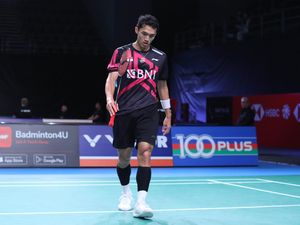 Australia Open: Jonatan Christie Mestinya Singkirkan Momota Dua Gim
