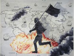 Agus Suwage Mejeng di Singapura