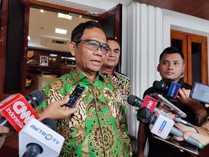 Mahfud Ngaku Tak Ada Pembicaraan Cawapres Ganjar saat Bertemu Megawati Mahfud Ngaku Tak Ada Pembicaraan Cawapres Ganjar saat Bertemu Megawati