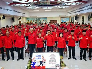 PDIP Gelar Konsolidasi Kepala Daerah di Jakarta, Ada Ganjar hingga Gibran