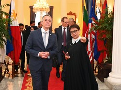 Retno Marsudi Terima Kunjungan Menlu Swiss, Ajak Kolaborasi Bangun IKN