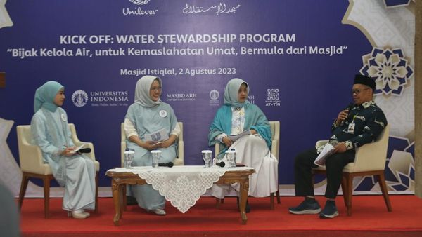 Program Water Stewardship Ajak Warga Bijak Kelola Air di Lingkungan Masjid