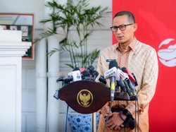 Luhut Ikut Jokowi ke Afrika, Sandiaga Ditunjuk Jadi Menko Marves Ad Interim