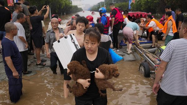 125 Ribu Warga Zhuozhou China Dievakuasi Akibat Banjir