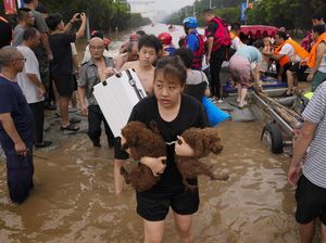 125 Ribu Warga Zhuozhou China Dievakuasi Akibat Banjir