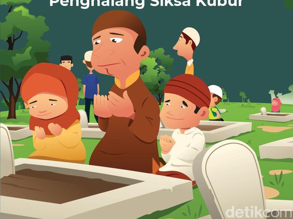 Infografis: 4 Perkara yang Jadi Penghalang Siksa Kubur