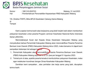 Kala Warga Malang Gigit Jari saat Kartu BPJS Kesehatan Dinonaktifkan
