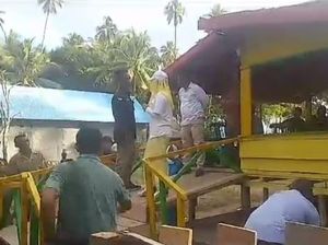 Bupati Sula Kampanyekan Politisi PBB Ditegur Panwascam Saat Sambutan