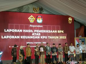 KPU Raih Opini WTP dari BPK, Sempat Kelebihan Bayar Perjalanan Dinas