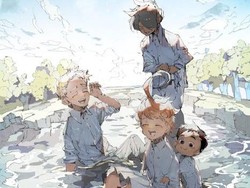 Manga The Promised Neverland Capai 42 Juta Eksemplar di Dunia