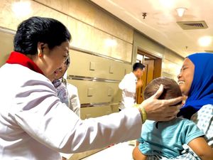 Kala Langkah Megawati Terhenti demi Ingatkan Ibu-ibu soal Stunting