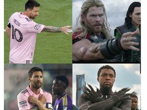 Meme Messi Menangkan Lagi Inter Miami, Selebrasi Wakanda Forever