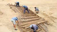 Menggali Kapal Kayu Romawi Kuno di Serbia