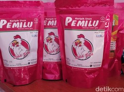 Merek Unik Keripik Usus Blitar Dongkrak Penjualan hingga Mancanegara