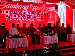 Sambangi Warga, Bupati Klaten Minta Tak Buang Sampah Sembarangan