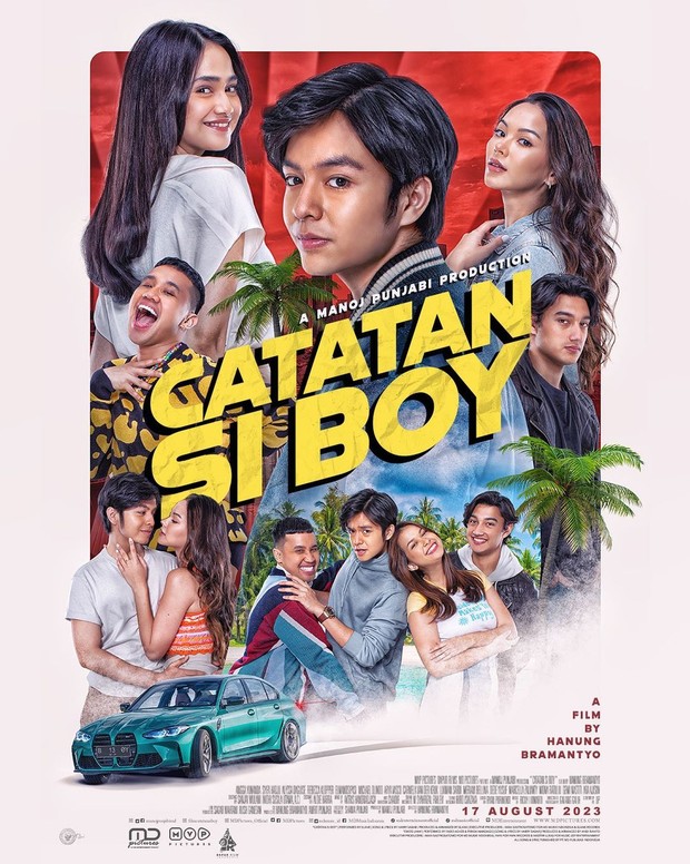 Poster film Catatan si Boy/foto:instagram/@filmcatatansiboy Poster film Catatan si Boy.