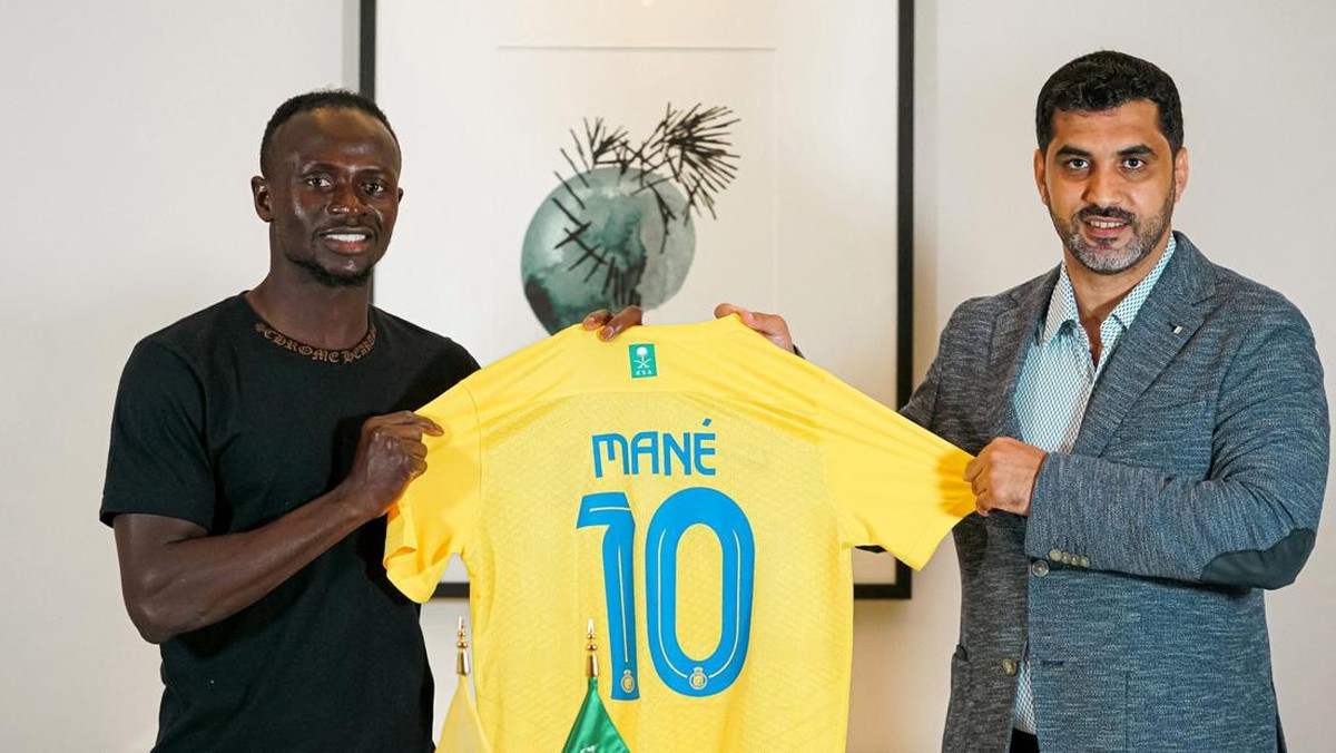 Sadio Mane gabung ke Al Nassr. (Foto: Al Nassr Football Club/Handout/REUTERS)