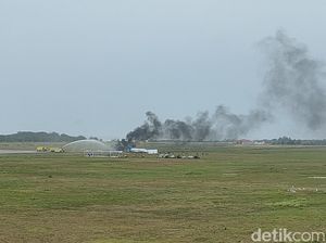 Menegangkan! Begini Simulasi Ledakan Bom-Kecelakaan Pesawat di YIA Menegangkan! Begini Simulasi Ledakan Bom-Kecelakaan Pesawat di YIA