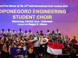 Selamat! PSMT Undip Juara Paduan Suara Internasional di Bali