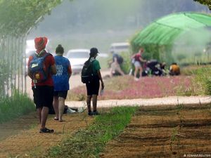 Puluhan Ribu Pramuka Kumpul di Korea Terancam Cuaca Ganas