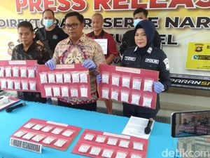 Johan Maliki dan Tas Kresek Isi Ekstasi Rp 2,4 M