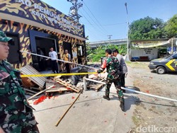 Melihat Kondisi Markas Pemuda Pancasila yang Dirusak Gerombolan di Semarang