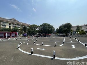 Desain Baru Ujian Praktik SIM, Zigzag-Angka 8 Diganti Jadi Jalur S