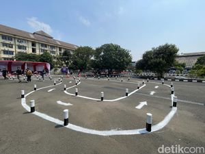 Polisi Beri Tips Pemohon SIM C Agar Lulus di Lintasan Baru