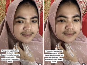 Viral Hasil Makeup Pengantin Wanita Berkumis di Padang, Bikin Kagum Viral Hasil Makeup Pengantin Wanita Berkumis di Padang, Bikin Kagum