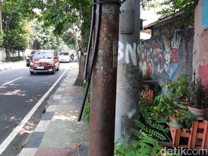 Polisi: Kabel Menjuntai yang Tewaskan Ojol di Jakbar Dipotong Bina Marga