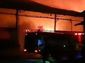 Pabrik Pengolahan Minyak Sawit di Lampung Terbakar!