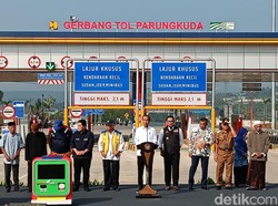 Tol Bocimi Seksi II Diresmikan, Jokowi: Hadiah HUT RI