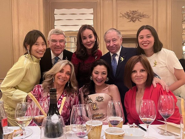 Resepsi pernikahan Michelle Yeoh dan Jean Todt