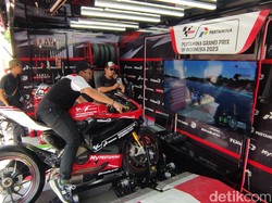 Gas Lur! Jajal Simulasi MotoGP Pakai Ducati Asli di Semarang