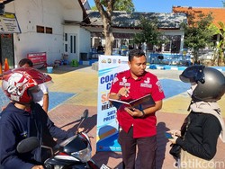 Ikuti Instruksi Kapolri, Ujian Praktik SIM di Polres Gresik Tanpa Angka 8