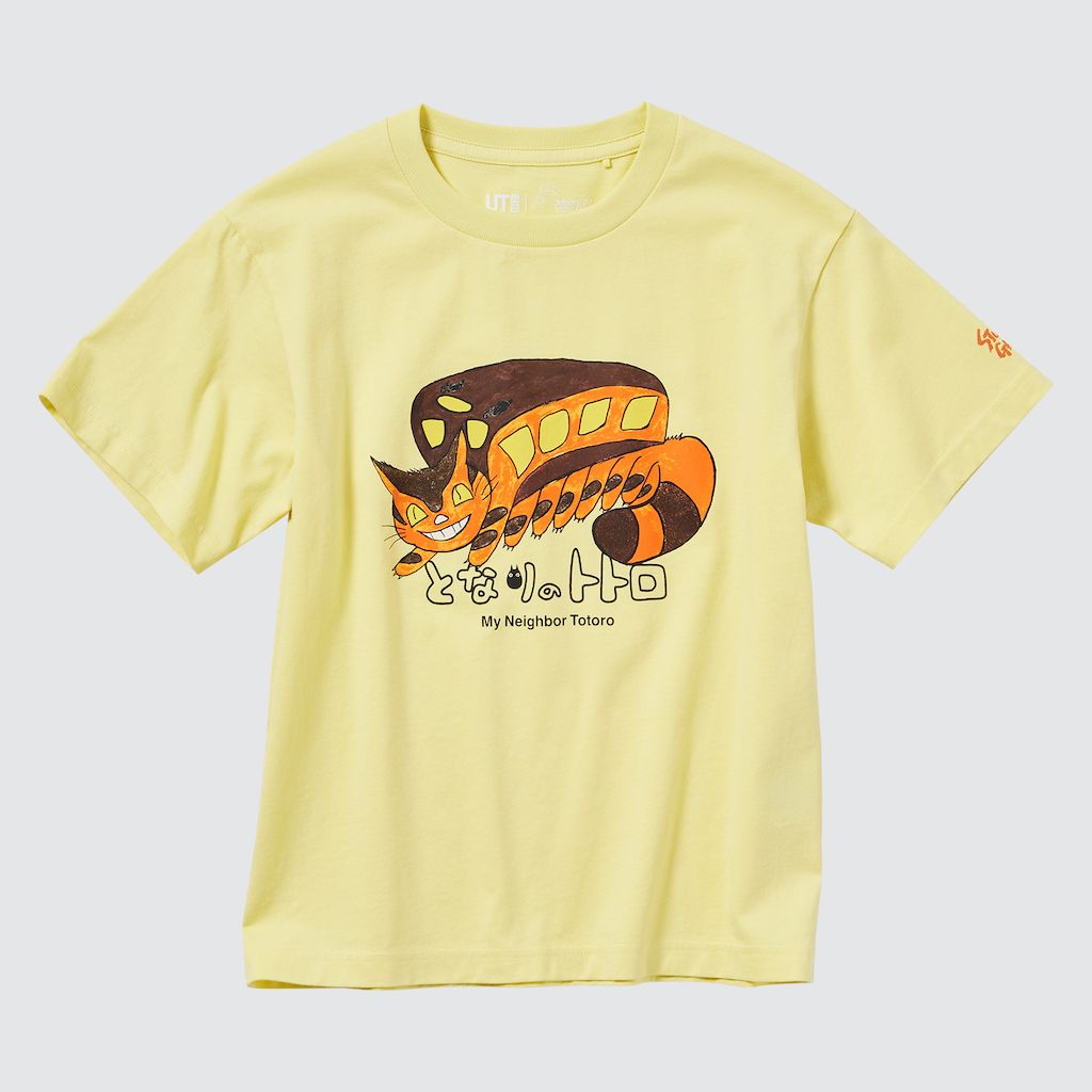 Kaus Uniqlo gambar Cat Bus